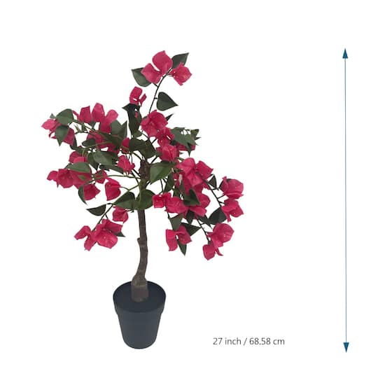 Pink Bougainvillea Potted UV Plant by Ashland®